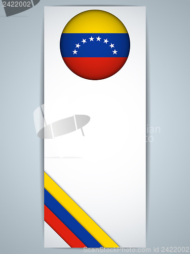 Image of Venezuela Country Set of Banners