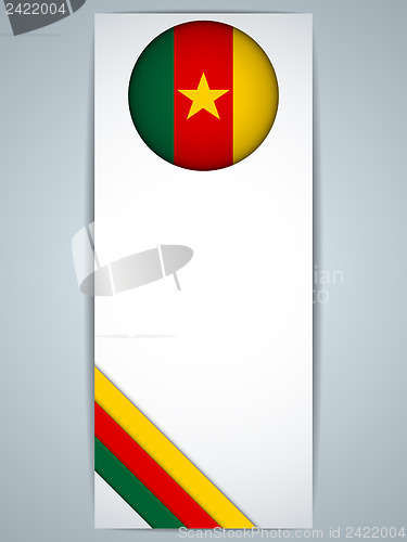 Image of Cameroon Country Set of Banners