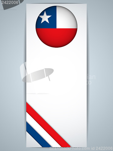 Image of Chile Country Set of Banners