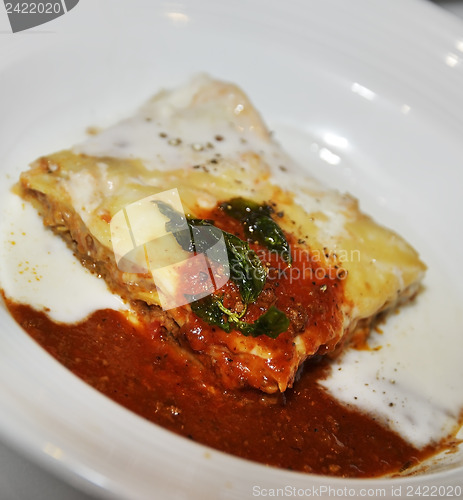 Image of Lasagna With Sauce