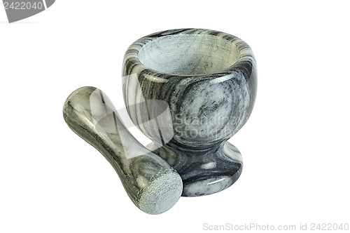 Image of Stone mortar and pestle