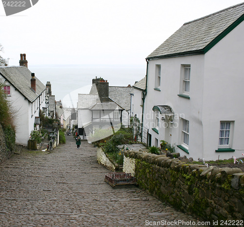 Image of steps in a village street