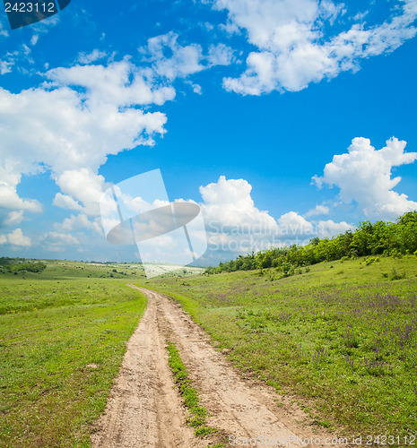 Image of way to horizon