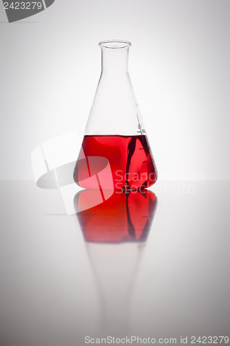 Image of Laboratory glass bottle