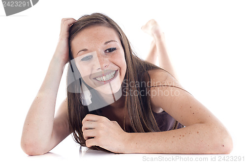 Image of happy teen