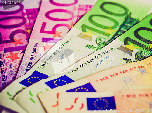 Image of Retro look Euros picture