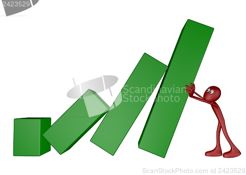 Image of pushing growth