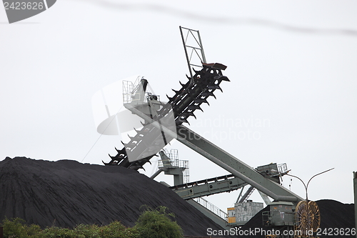 Image of Open cast mining for crushed stone