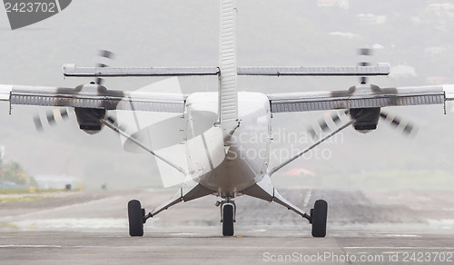 Image of Airplane on a runway