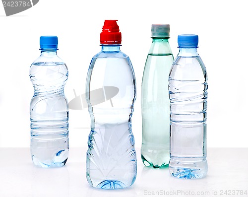 Image of water bottles