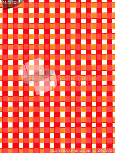 Image of Red abstract ribbons background