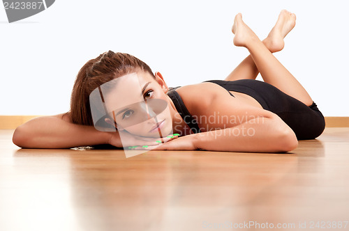 Image of Woman Laying Down