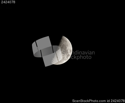 Image of Moon First Quarter