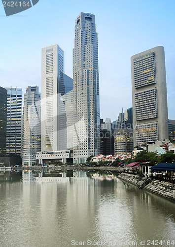 Image of Singapore at dawn