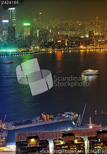 Image of Kowloon at night