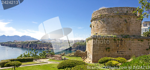 Image of Turkey. Antalya town. Fortress