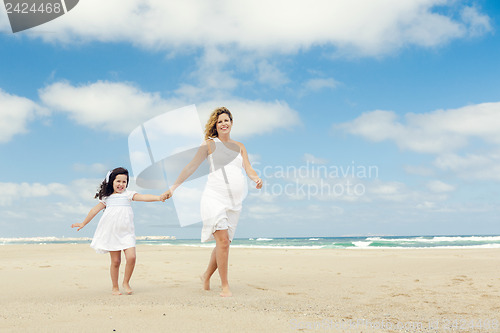 Image of Walking on the beach