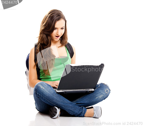 Image of Happy female student