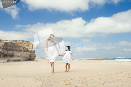 Image of Walking on the beach