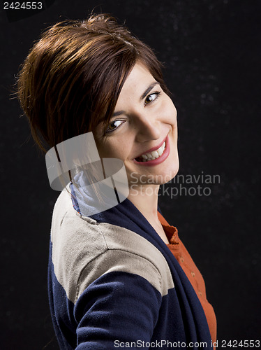 Image of Woman Smiling