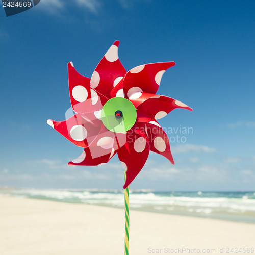 Image of Red windmill