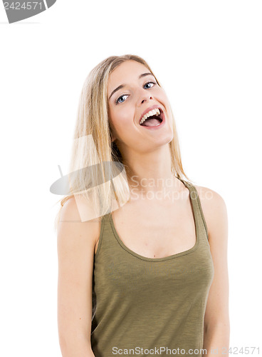 Image of Girl laughing