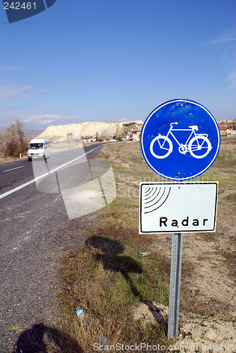 Image of Road sign in Cappadocia