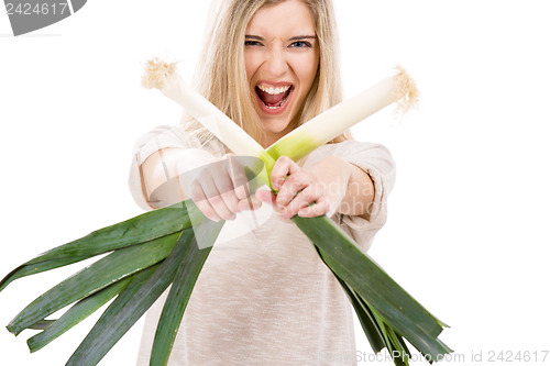 Image of Leek Fight