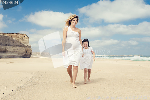 Image of Walking on the beach