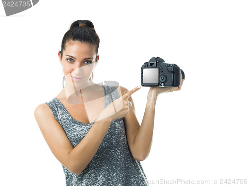 Image of attrative photographer