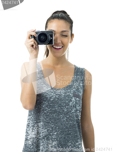 Image of attrative photographer