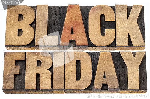 Image of Black Friday shopping concept