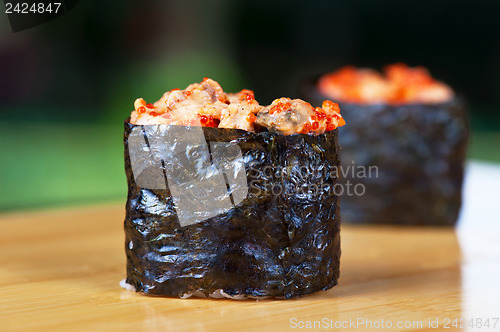 Image of sushi roll