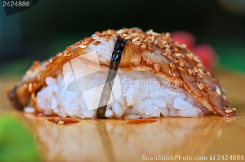 Image of sushi unagi