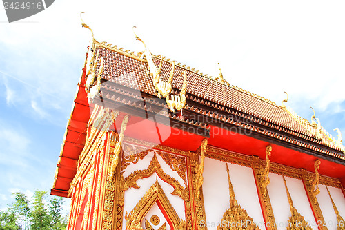 Image of Thai temple art in Thailand