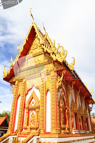 Image of Thai temple art in Thailand