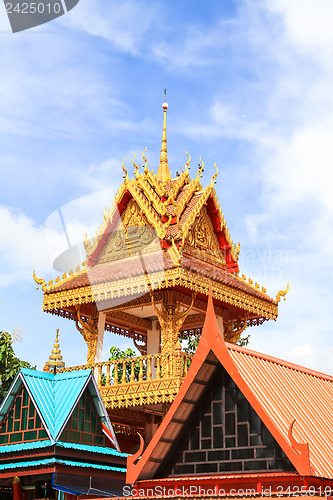 Image of Thai temple art in Thailand