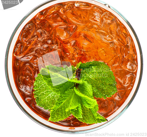 Image of fresh cold tea