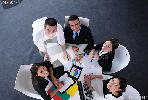 Image of business people in a meeting at office