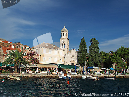 Image of Cavtat, Croatia, august 2013, old harbor