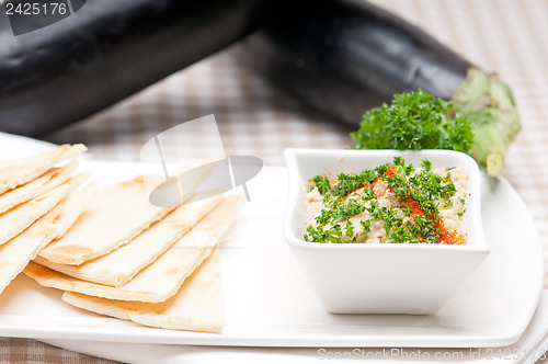 Image of moutabal baba ghanoush eggplant dip