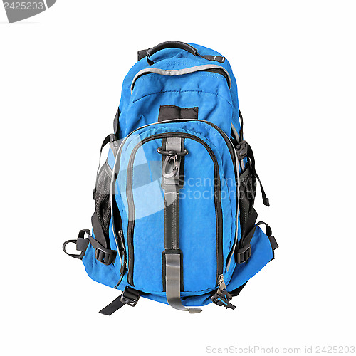 Image of Backpack isolated w/ path