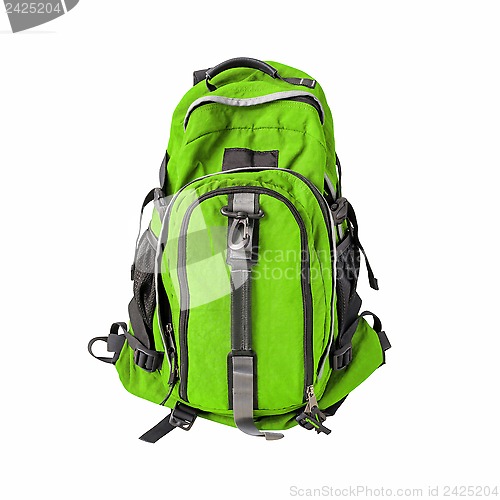 Image of Backpack isolated w/ path