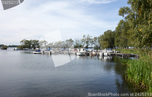 Image of Vadstena docks
