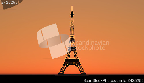 Image of Eiffel Tower in Paris