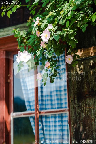 Image of Idyllic Bavarian alpine cottage