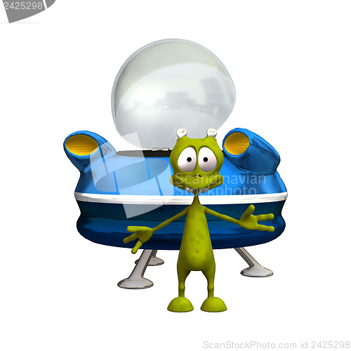 Image of Friendly Alien