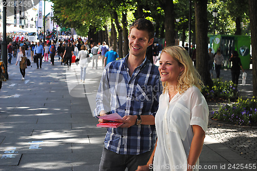 Image of Bjørnar Moxnes and Johanne Schmidt-Nielsen