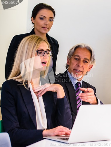 Image of Group in business meeting