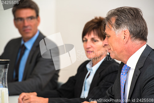 Image of Mixed group in business meeting